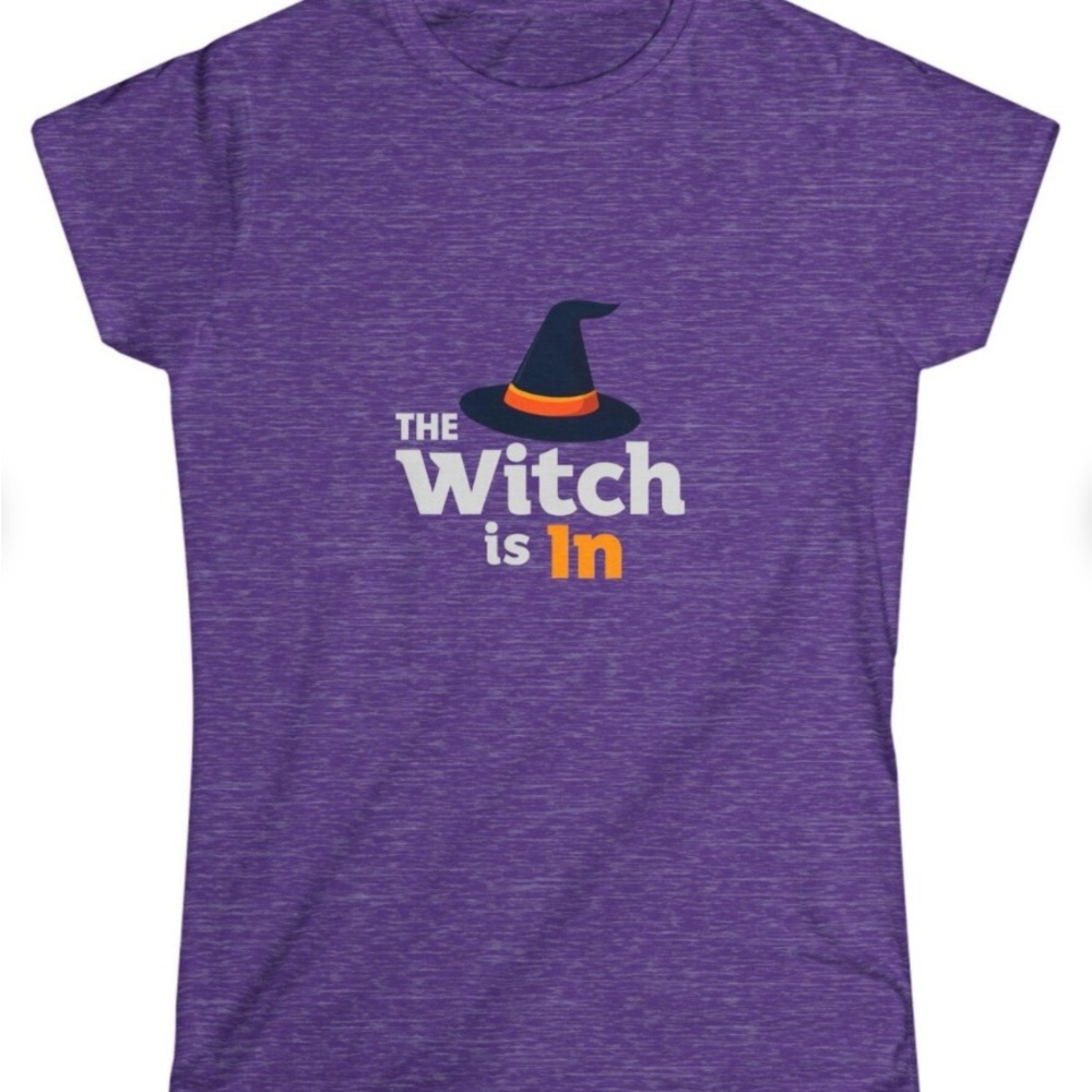 Purple Witch Graphic T-Shirt